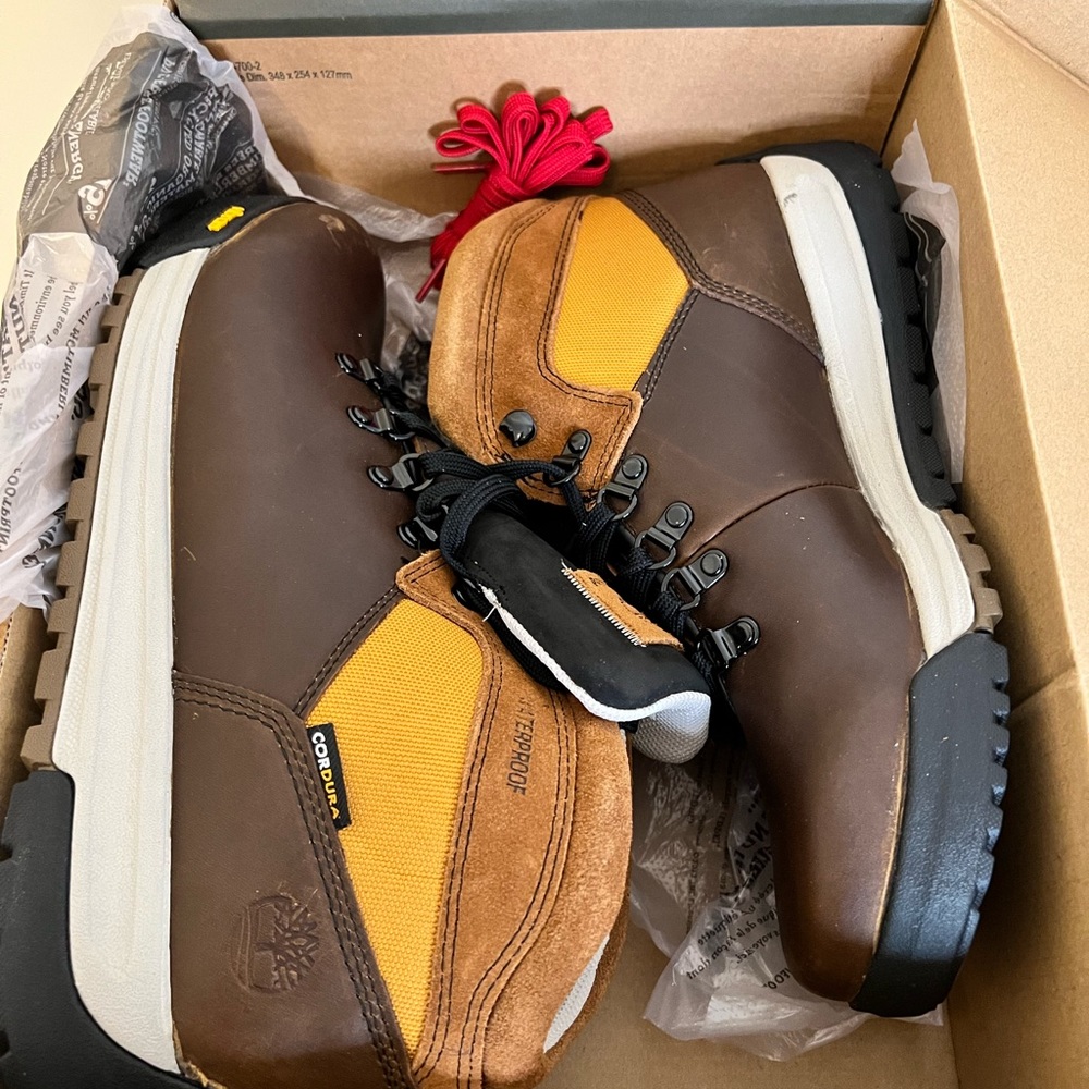 Timberland® for J.Crew GT Scramble Hiking Boots Brown Size 11